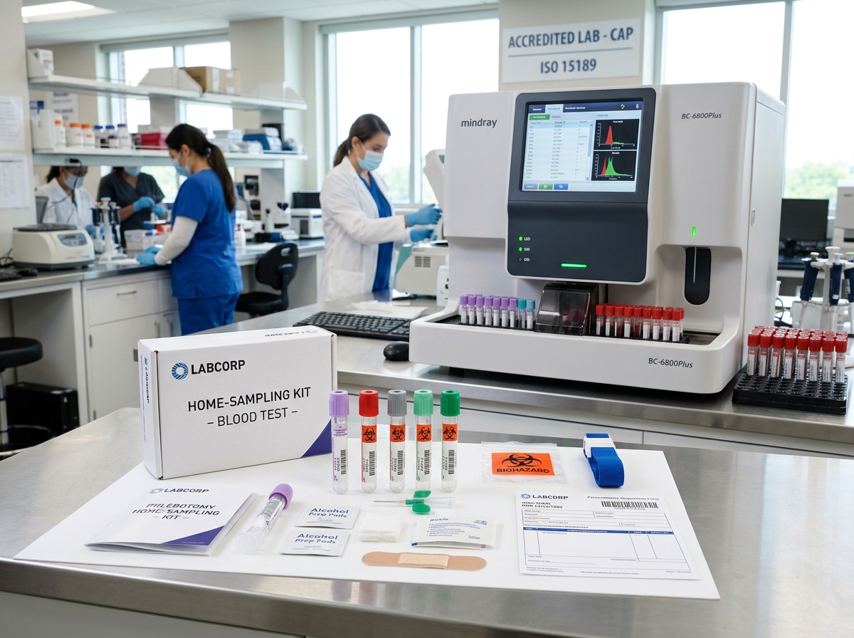 Clinical diagnostics and home sampling kit